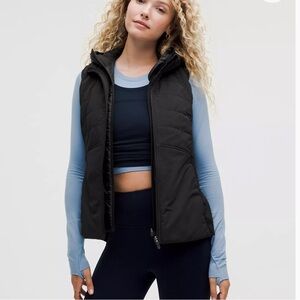 Lululemon Another Mile Vest w Hood